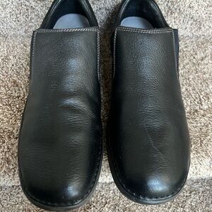 Hush Puppies Men’s Black Leather Loafers